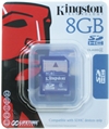 Kingston SDHC Card 8GB Class 4